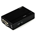 StarTech.com High Resolution VGA to Composite (RCA) or S-Video Converter - PC to TV - Connect a PC with VGA output to a composite or  - VGA2VID 1 thumbnail image