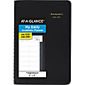 AT-A-GLANCE® Academic 2026-2027 Daily Appointment Book Planner, Black, Small, 5" x 8" 1 thumbnail image