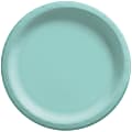 Amscan Round Paper Plates, 8-1/2”, Robin's Egg Blue, Pack Of 150 Plates 1 thumbnail image