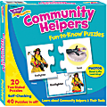 Trend Community Helpers Alphabet Puzzle Set, Reference, Ages 3+, 40 Pieces 1 thumbnail image