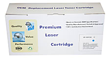 M&A Global Remanufactured Cyan Toner Cartridge Replacement For HP 645A, C9731A, C9731A-CMA