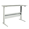 Tvilum-Scanbirk Prima Height Adjustable Legs, White 1 thumbnail image