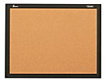SKILCRAFT® Cork Bulletin Board, 18" x 24", Aluminum Frame With Black Finish (AbilityOne 7195 01 651 1298) 1 thumbnail image