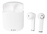 Altec Lansing® TrueAir Wireless Earbuds, White, MZX634-WHT