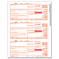 ComplyRight 3921 Inkjet/Laser Tax Forms For 2017, Federal Copy A, 1-Part, 8 1/2" x 11", Pack Of 50 Forms