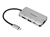 Targus® USB-C DP Alt Mode 4K HDMI Docking Station With 100W Power Pass-Through, 0.35"H x 1.77"W x 3.35"D, DOCK418USZ 1 thumbnail image