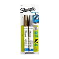 Sharpie® Paint Markers, Medium Point, Gold/Silver, Pack Of 2 1 thumbnail image