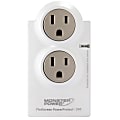 Monster Cable PowerProtect 200 FS MP AVFL200 EF FlatScreen 2-Outlets Surge Suppressor 1 thumbnail image
