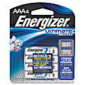 Energizer® e2 Lithium AAA Batteries, Pack Of 4