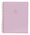 Cambridge® WorkStyle Weekly/Monthly Academic Planner, 8-1/2" x 11", Dusty Pink, July 2020 To June 2021, 1442-901A-19