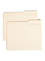 Smead® Manila File Folders, Letter Size, 10% Recycled, Manila, Box Of 100