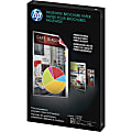 HP Glossy Brochure/Flyer Paper, Ledger Size (11" x 17"), White, Pack Of 200 Sheets 1 thumbnail image