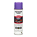 Rust-Oleum Industrial Choice M1800 System Water-Based Precision Line Inverted Marking Paint, 17 Oz, Fluorescent Purple, Pack Of 12 Cans 1 thumbnail image