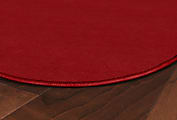 Flagship Carpets Americolors Rug, Oval, 7' 6" x 12', Rowdy Red 1 thumbnail image