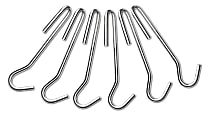 Cuisinart™ Universal Pot Rack Hooks, Silver, Set Of 6 Hooks