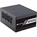 Corsair SF Series SF600 - 600 Watt 80 Plus Gold Certified High Performance SFX PSU - Internal - 120 V AC, 230 V AC Input - 600 W / 3.3 V DC, 5 V DC, 12 V DC, 12 V DC, 5 V DC - 1 +12V Rails - 1 Fan(s) - 90% Efficiency 1 thumbnail image