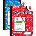 Bazic Composition Book Primary Journal Marble 100 ct - 100 Sheets - 200 Pages - 9 3/4" x 7 1/2" Sheet Size - Durable Cover, Smooth Edge - 1 Each 1 thumbnail image