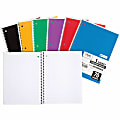Mead® Spiral Notebooks, 1 Subject, College Ruled, 70 Sheets, Tan, Pack Of 12