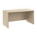 Bush Business Furniture Arrive 60"W Office Desk, Natural Elm, Standard Delivery 1 thumbnail image