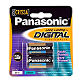 Panasonic CR123A Photo Lithium Battery Pack 1 thumbnail image