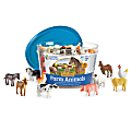Learning Resources Farm Animal Counters, 2" x 2", Assorted Colors, Grade 4 - 7, Set Of 60 Counters 1 thumbnail image