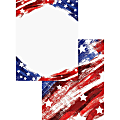 Neenah Astrodesigns® Color Paper, Letter Size (8 1/2" x 11"), 28 Lb, Assorted Stars & Stripes Colors, Ream Of 100 Sheets