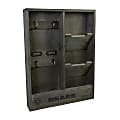 Imperial NFL Wall Mounted Wood Organizer, 19”H x 14-1/4”W x 2-3/4”D, Chicago Bears