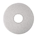 Niagara™ Polishing Floor Pads, 4100N, 13", White, Pack Of 5