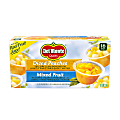 Del Monte Diced Peaches And Mixed Fruit Cups, 4 Oz, Pack Of 16 Cups
