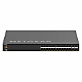 Netgear AV Line M4350-24F4V Ethernet Switch - Manageable - 25 Gigabit Ethernet - 10GBase-X, 25GBase-X - 3 Layer Supported - Modular - 240 W Power Consumption - Optical Fiber - 1U High - Rack-mountable, Table Top - Lifetime Limited Warranty