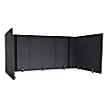 Lumeah Adjustable Desk Screen, 26-1/2"H x 48"W x 29"D, Ash 1 thumbnail image