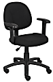 Boss Office Products Posture Mid-Back Task Chair, Black 1 thumbnail image