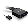IOGEAR USB KVM Switch - 4 x 1 - 4 x HD-15 Video, 4 x Type A USB - Desktop 1 thumbnail image