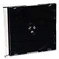 Verbatim CD/DVD Black Slim Jewel Cases - 200pk (bulk)