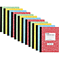 TOPS™ Composition Books, Wide Ruled, 100 Sheets, Assorted Marble, Pack Of 12 1 thumbnail image