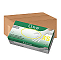 CURAD® 3G Powder-Free Synthetic Vinyl Disposable Exam Gloves, X-Small, White, Pack Of 10 1 thumbnail image