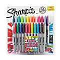 Sharpie® Color Burst Permanent Markers, Fine Point, Assorted Colors, Pack Of 24 1 thumbnail image