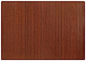 Anji Mountain Bamboo Roll-Up Chair Mat, 48" x 72", 1/4"-Thick, Dark Cherry 1 thumbnail image