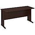Bush Business Furniture Components Elite C Leg Desk 60"W x 24"D, Mocha Cherry, Premium Installation