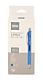 Office Depot® Brand Astra Retractable Gel Ink Pens, Medium Point, 0.7 mm, Blue Barrel, Blue Ink, Pack Of 12 Pens 1 thumbnail image