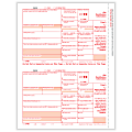 ComplyRight™ 5498 Tax Forms, Laser Cut, Federal Copy A, 8-1/2" x 11", Pack Of 50 Forms