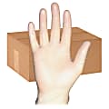 ProGuard Vinyl PF General Purpose Gloves - Small Size - Unisex - For Right/Left Hand - Clear - Comfortable - For Food Handling, Cleaning, Painting, Manufacturing, Assembling, General Purpose - 100/Box - 1000 / Carton 1 thumbnail image