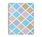 Carolina Pad and Paper Pattern Play Fat Notebook, 3-Hole Punched, 8 1/2" x 10 1/2", 1 Subject, College Ruled, 40 Sheets