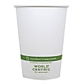 World Centric Paper Bowls, 32 Oz, White, Carton Of 500 Bowls