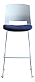 Lorell® Artic Series Stack Stools, White/Blue, Set Of 2 1 thumbnail image