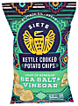 Siete Family Foods Kettle Cooked Potato Chips, Serrano Sea Salt & Vinegar, 5.5 Oz, Total Qty 6 1 thumbnail image