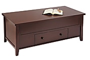 Style@Work by Thomasville Mansfield Lift Top Coffee Table With Storage, 18"H x 47"W x 23 3/4"D, Warm Mahogany 1 thumbnail image