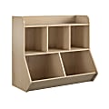 Ameriwood Home Tyler Kids 31”H 5-Cube Toy Storage Bookcase, Beige 1 thumbnail image
