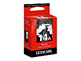 Lexmark Cartridge No. 14A - Black - original - ink cartridge - for Lexmark X2600, X2630, X2650, X2670, Z2300, Z2320 1 thumbnail image