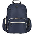 Kenneth Cole Reaction Sophie Computer Backpack With 15" Laptop Pocket, Navy